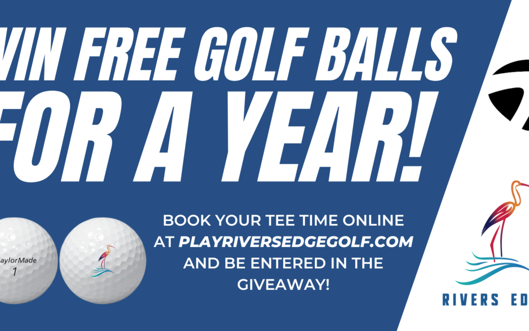 Win Free Golf Balls For a Year! Book Tee Time Online to be Entered!